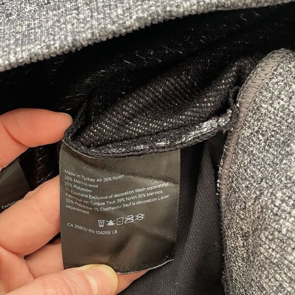 Lululemon Engineered Warmth Jogger Merino Wool Blend Waffle Pants Gray Men Small - Picture 7 of 8